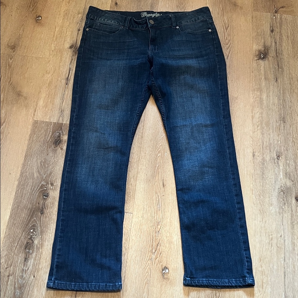 Wrangler Women's Straight Leg Denim Jeans 15x32